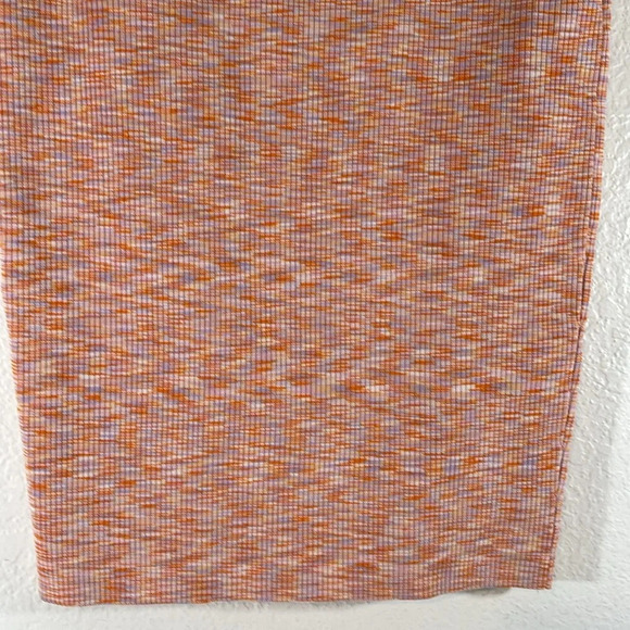 EXPRESS Body Contour Ribbed Space Dye Pencil Skirt Stretch Size Medium NEW - Picture 9 of 16